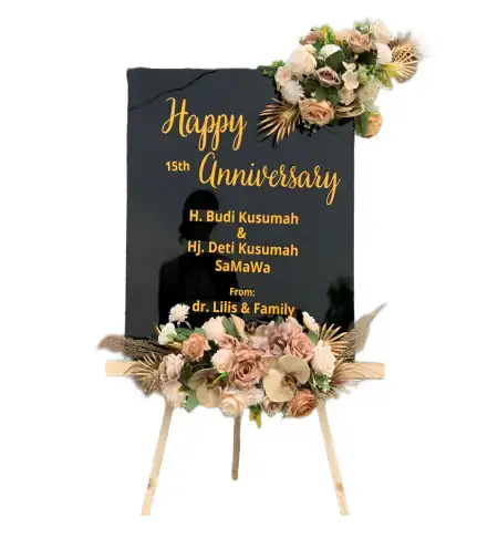 Papan Bunga Akrilik darmaraja