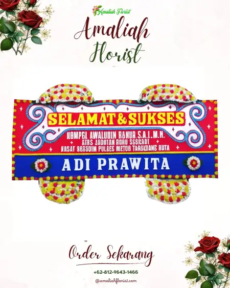 Papan Bunga Ucapan Selamat darmaraja