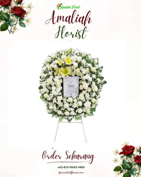 Krans Bunga Duka darmaraja